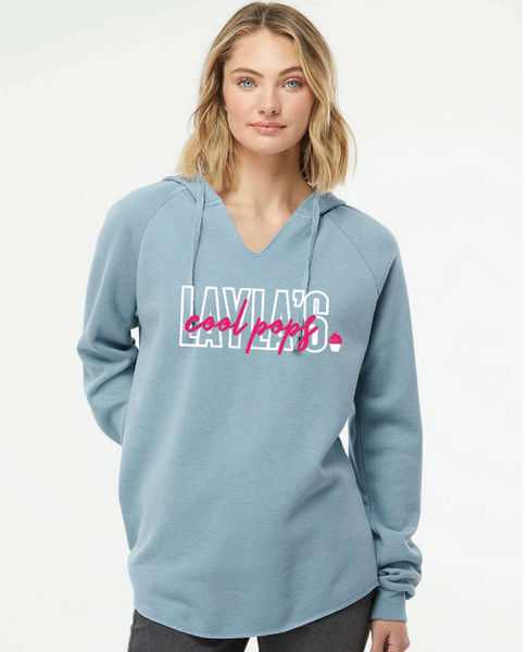 Women’s Lightweight California Wave Wash Hooded Sweatshirt