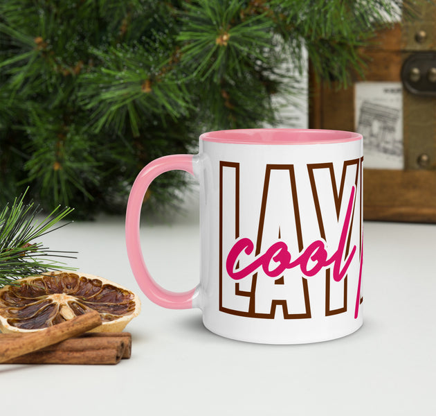 Laylas Cool Pops Script Mug